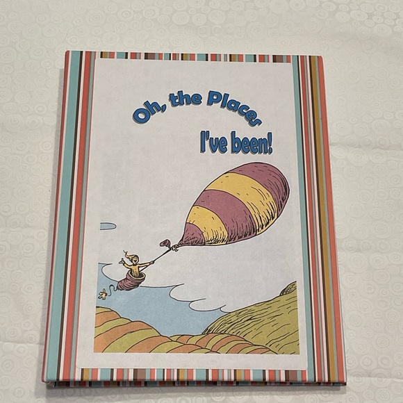 Dr. Seuss Other - Colorful Striped Dr. Seuss Photo Book